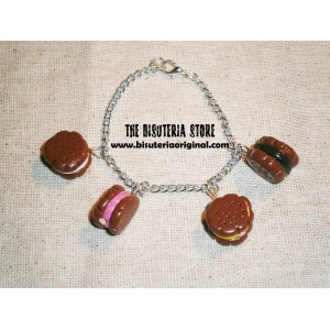 Pulsera charm galletas